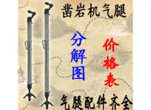 點擊查看詳細信息<br>標題：氣腿式鑿巖機氣腿分解圖 氣腿配件 支腿配件 FT160系列氣腿配 閱讀次數(shù)：314
